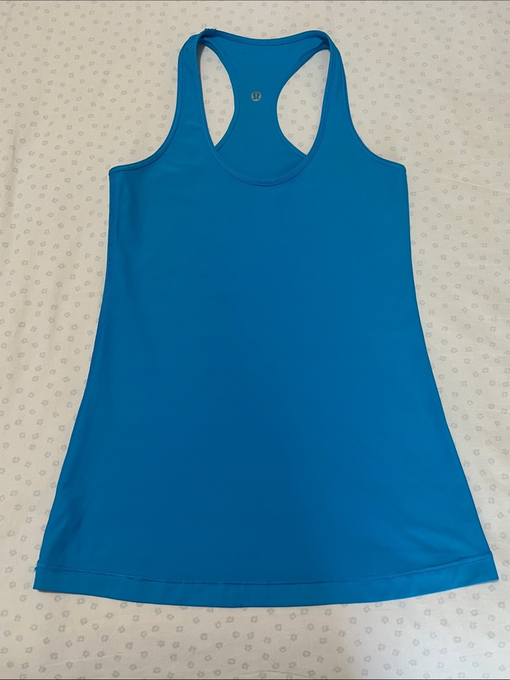 lululemon athletica Bright Blue Racerback Workout Tank